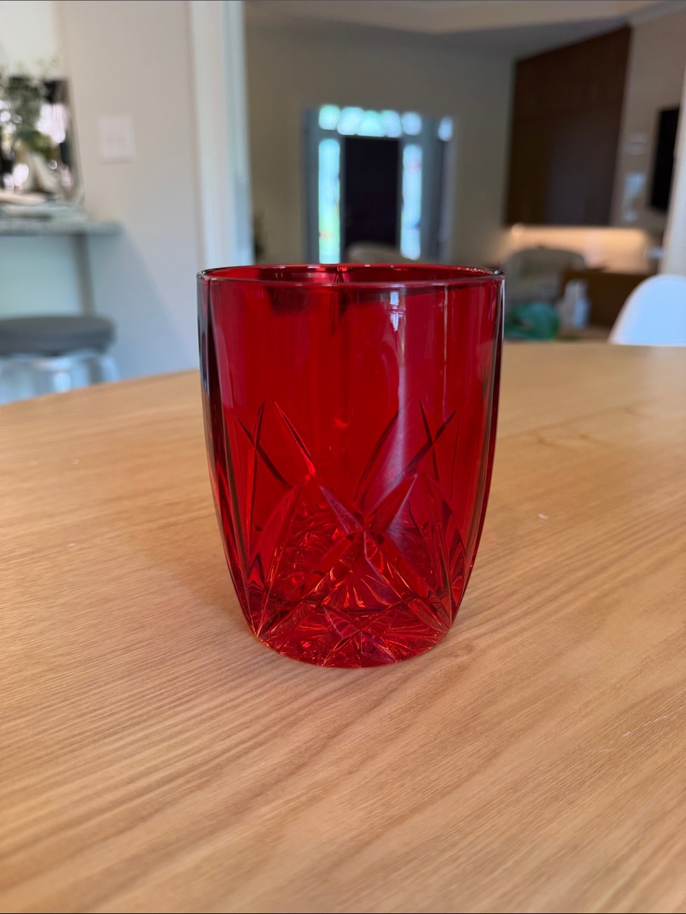 Waterford Crystal Brookside Red Double Old Fashioned Tumbler Discontinued
